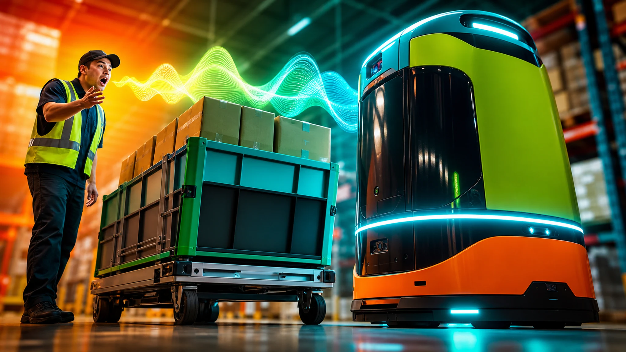 Складской робот Amazon Proteus научился понимать речь